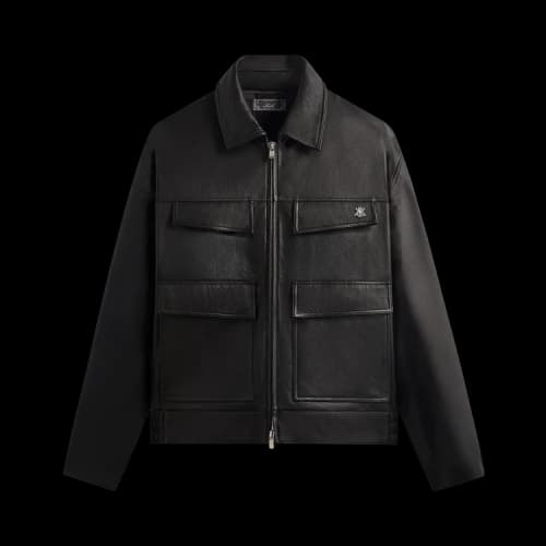 Kith Orion Leather Jacket 'Black'