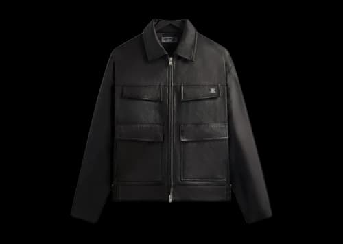 Kith Orion Leather Jacket Black