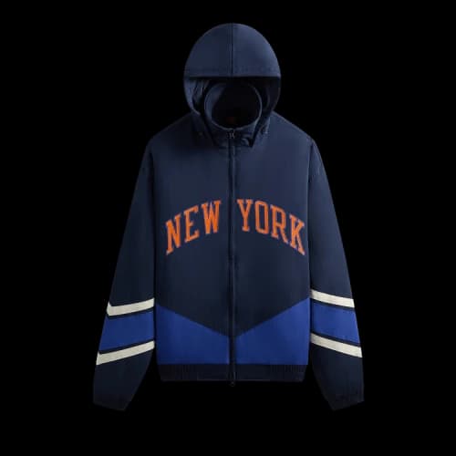 Kith For The New York Knicks Padded Nylon Jacket 'Nocturnal'