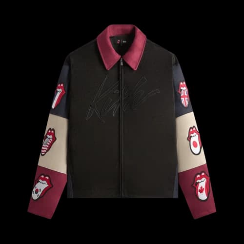 Kith For The Rolling Stones Microsuede Owen Jacket 'Black'