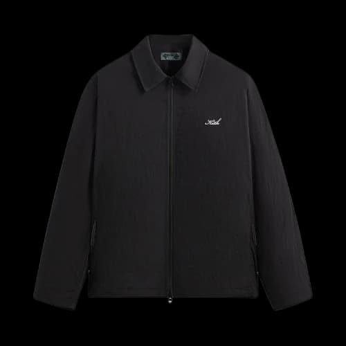 Kith Wrinkle Nylon Jonas Coaches Jacket 'Black'