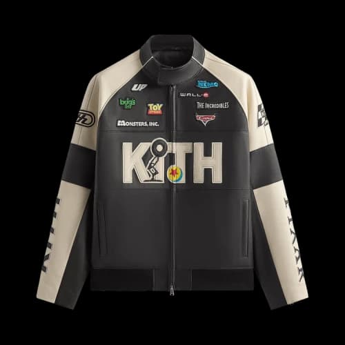 Kith x Disney x For Pixar Dejan Leather Jacket 'Black'