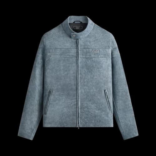 Kith Washed Suede Rossi Moto Jacket 'Torpedo'