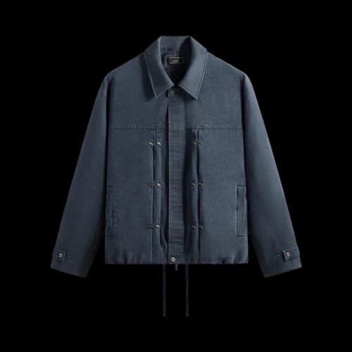 Kith Washed Canvas Ariel Blouson Jacket 'Placid'