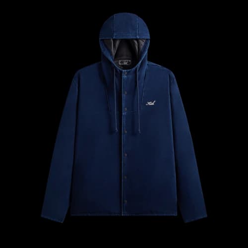 Kith Indigo Loopback Terry Dorian Jacket 'Dark Indigo'