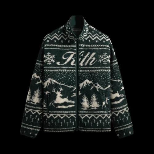 Kith Kithmas Harper Sherpa Jacket 'Stadium'