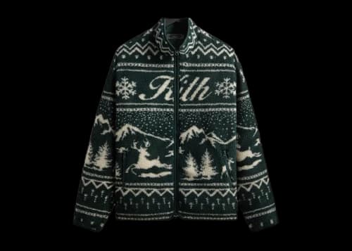 Kith Kithmas Harper Sherpa Jacket Stadium