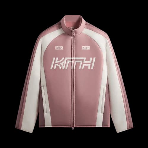 Kith x Asics Loyalty Exclusive Puffed Brixton Track Jacket 'Quartz'