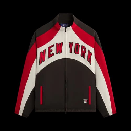 Kith x New York Rangers August Track Jacket Black