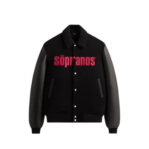 Kith For The Sopranos Varsity Jacket 'Black'