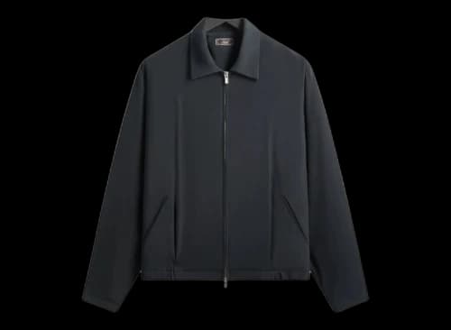 Kith Drape Twill Connor Blouson 2 Jacket Black