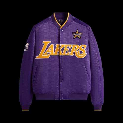 Kith For NBA All-Star Los Angeles Lakers Bomber Jacket 'Noble'