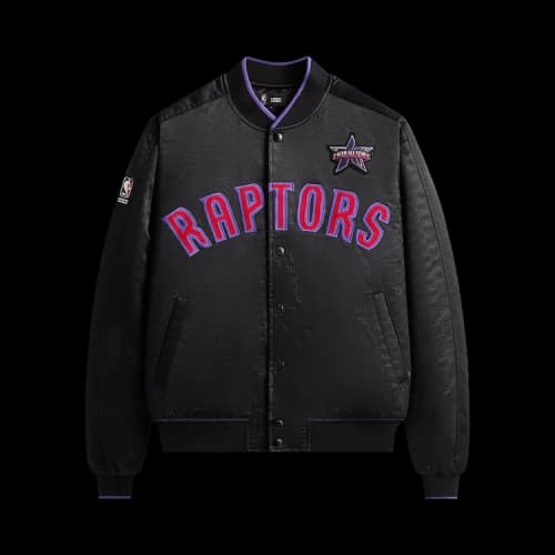 Kith For NBA All-Star Toronto Raptors Bomber Jacket 'Black'
