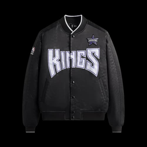 Kith For NBA All-Star Sacramento Kings Bomber Jacket 'Black'