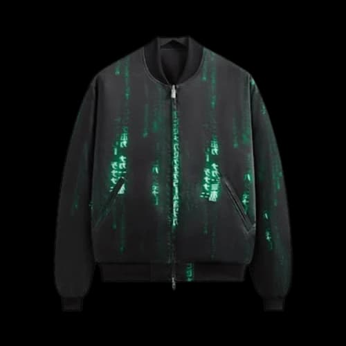 Kith For The Matrix Vance Satin Bomber Jacket 'Black'