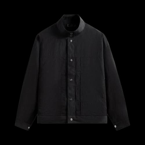 Kith Garment Dyed Wrinkle Nylon Alonzo Tech Jacket 'Thunder'