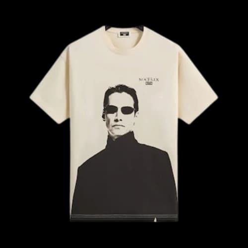 Kith For The Matrix Neo Tee 'Sandrift'