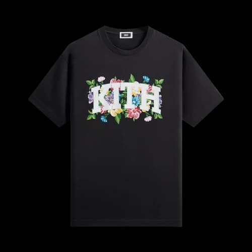 Kith Floral Arch Tee 'Black'
