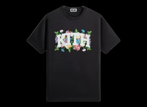 Kith Floral Arch Tee Black