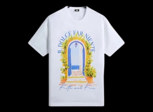 Kith Dolce Far Niente Tee White