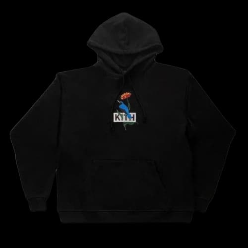 Kith Bird Of Paradise Box Logo Hoodie 'Black'