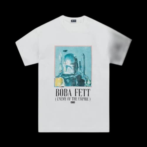 Kith For Star Wars Boba Fett Vintage Tee 'White'