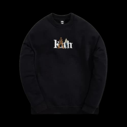 Kith For Star Wars Solo And Chewie Serif Crewneck 'Black'