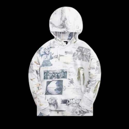 Kith For Star Wars Sketches Hoodie 'White'