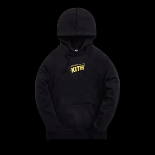 Kith For Star Wars Credits Hoodie 'Black'