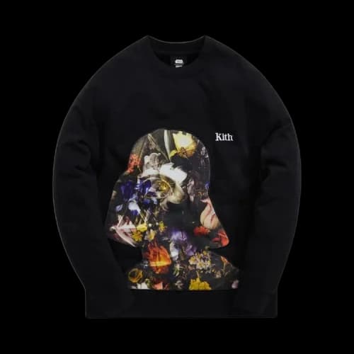 Kith For Star Wars Floral Vader Crewneck 'Black'