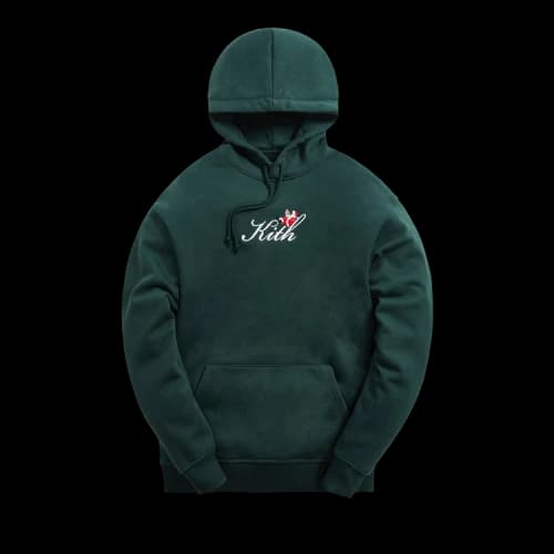 Kith Script Santa Hoodie 'Stadium'