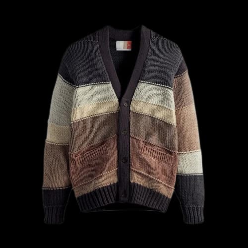 Kith Weirfield Cardigan 'Battleship'