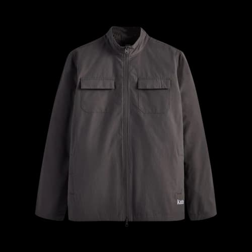 Kith Zip Front Wolcott Shirt 'Hurricane'