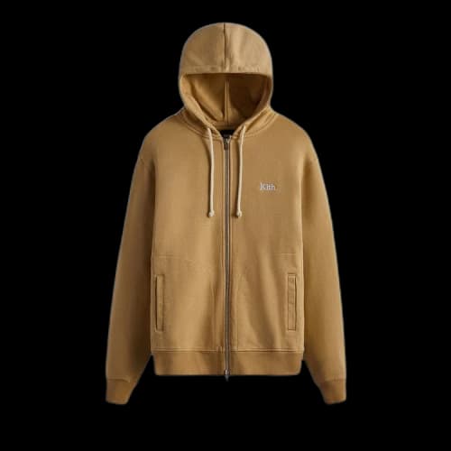 Kith Williams V Zip Up Hoodie 'Canvas'