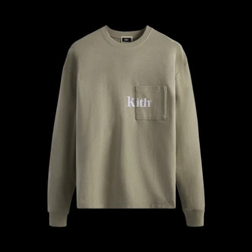 Kith Long-Sleeve Quinn Tee 'Plaster'