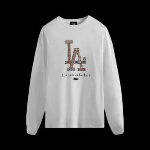 Kith For Rachel Goatley Dodgers Long-Sleeve Tee 'White'