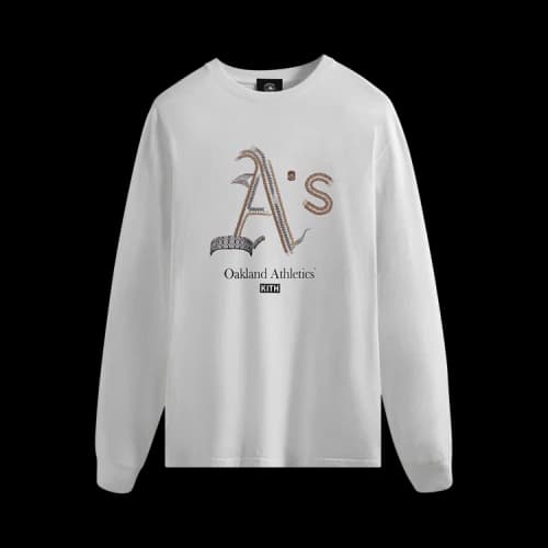 Kith For Rachel Goatley Athletics Long-Sleeve Tee 'White'