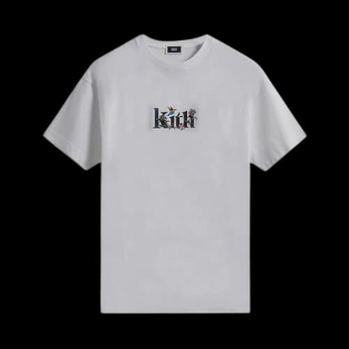 Kith Jacobean Serif Logo Vintage Tee 'White'