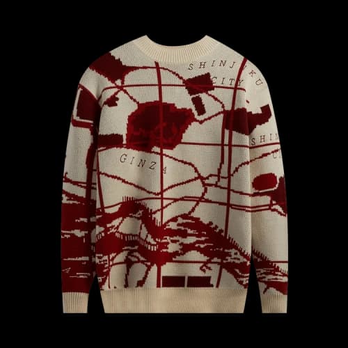 Kith Tokyo Atlas Crewneck 'Sandrift'