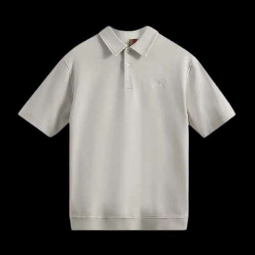 Kith Crystal Washed Graham Polo 'Chalk'