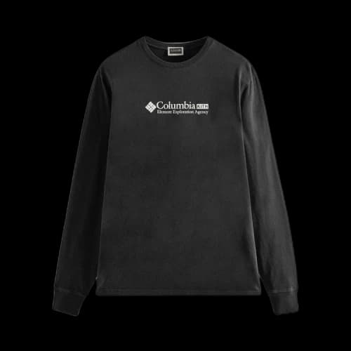 Kith For Columbia Element Exploration Agency Long-Sleeve Tee 'Black'