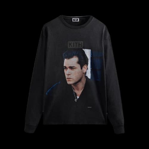 Kith For Goodfellas Monologue Vintage Long-Sleeve Tee 'Black'