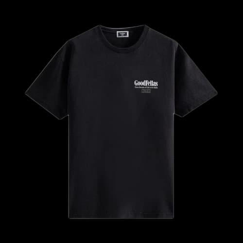 Kith For Goodfellas Heist Vintage Tee 'Black'