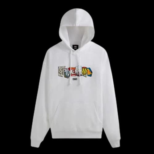 Kith For Spider-Man Comic Covers Hoodie 'White'