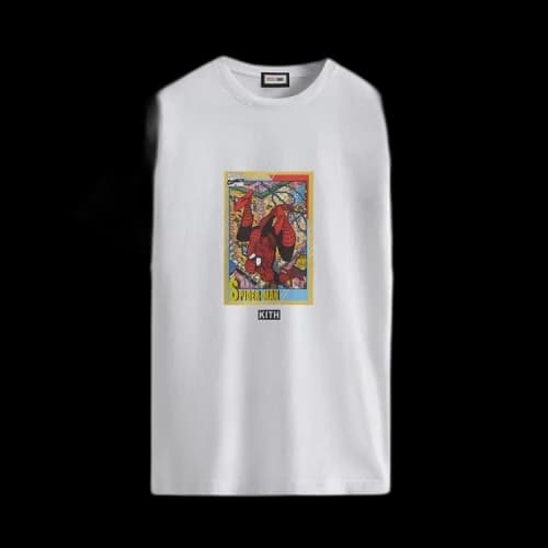 Kith For Spider-Man Hero Vintage Tee 'White'