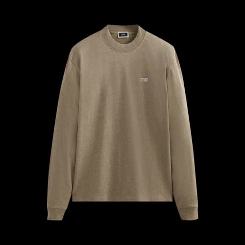 Kith Mock Neck Lax Tee 'Canvas'