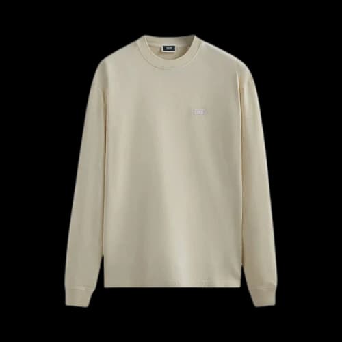 Kith Long-Sleeve Lax Tee 'Sandrift'