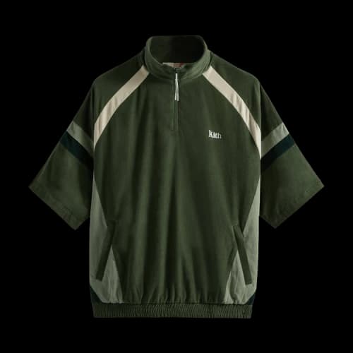 Kith Mixed Micro Cord Linden Retro Quartzer Zip 'Court'