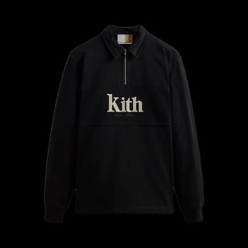 Kith Carnegie Long-Sleeve Rugby 'Black'