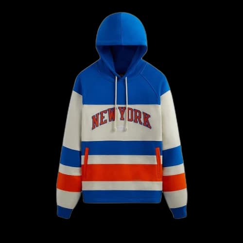 Kith For New York Knicks Delk Hockey Hoodie 'Sandrift'